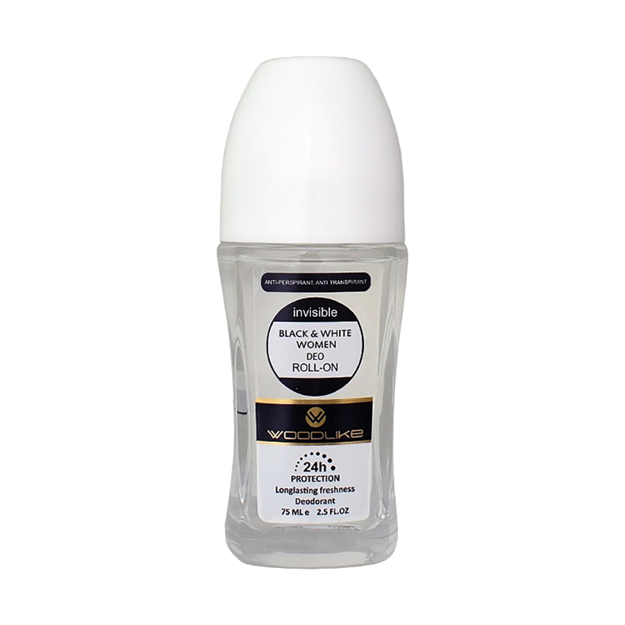 مام دئودورانت اینویزیبل بلک اند وایت زنانه وودلایک 75ml