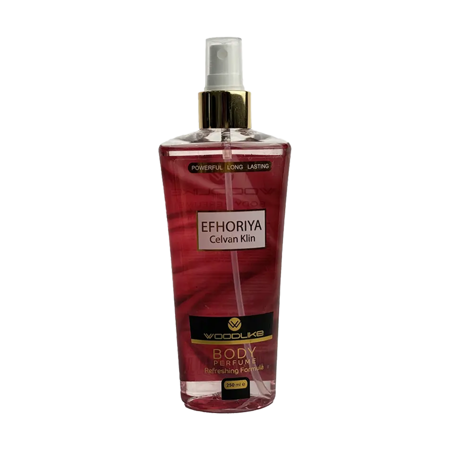 بادی اسپلش ایفوریا زنانه وودلایک 250ml
