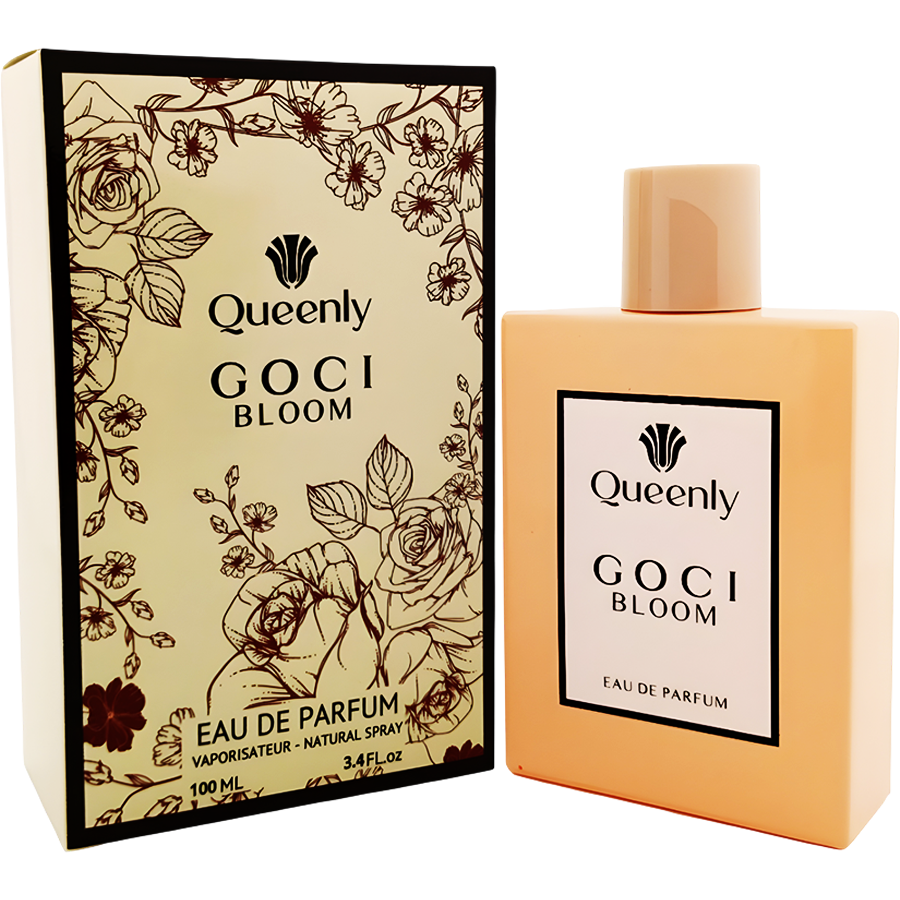 ادوپرفیوم کوکی بلوم (گوچی بلوم) از برند کویین‌لی (Queenly COCI BLOOM Eau De Parfum 100ml)