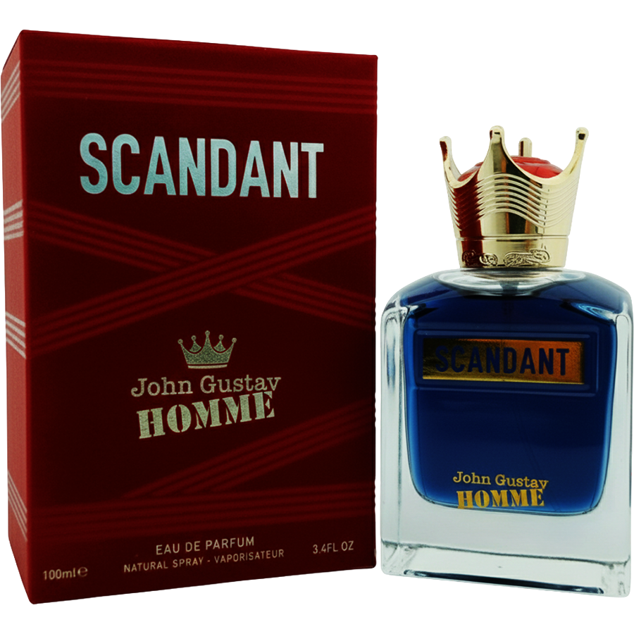 ادوپرفیوم اسکندانت جان گوستاو مردانه از برند فراگرنس ورد (Fragrance World SCANDANT John Gustav HOMME EDP 100ml)