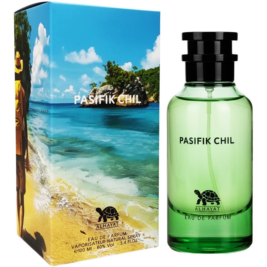 ادو پرفیوم پسیفیک چیل از برند الحیات (Alhayat Pasifik Chil EDP 100ml) پسیفیک چیل الحیات