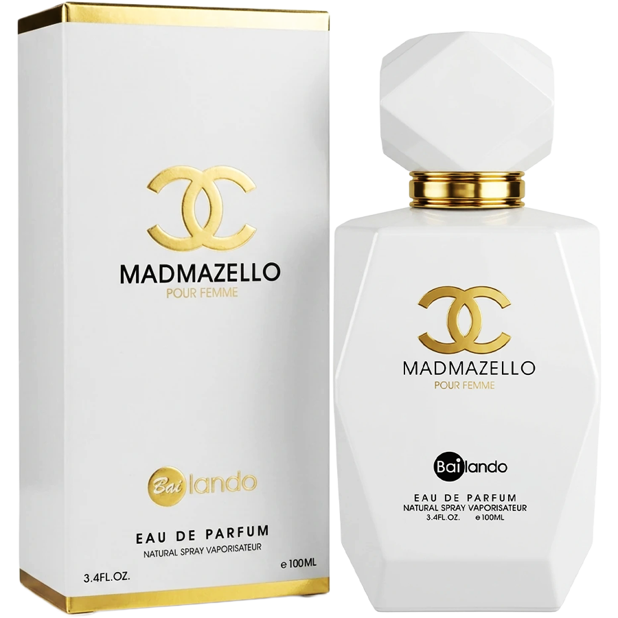 ادو پرفیوم سی سی مادمازل از برند بایلندو (Bailando CC Madmazello EDP 100ml) کوکو مادمازل بایلندو - کوکو شنل بایلندو - مادمازل بایلندو