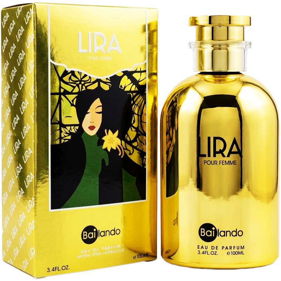ادو پرفیوم لیرا از برند بایلندو (Bailando Lira EDP 100ml) کازاموراتی لیرا بایلندو