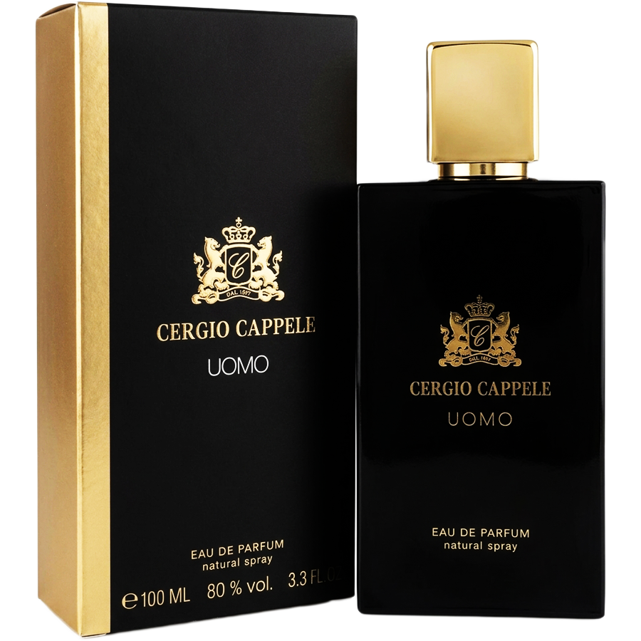 ادو پرفیوم مردانه اومو از برند سرجیو کاپله (Cergio Cappelle Uomo EDP 100ml) اورجینال - سرجیو کاپل اومو - اومو سرجیو کاپل