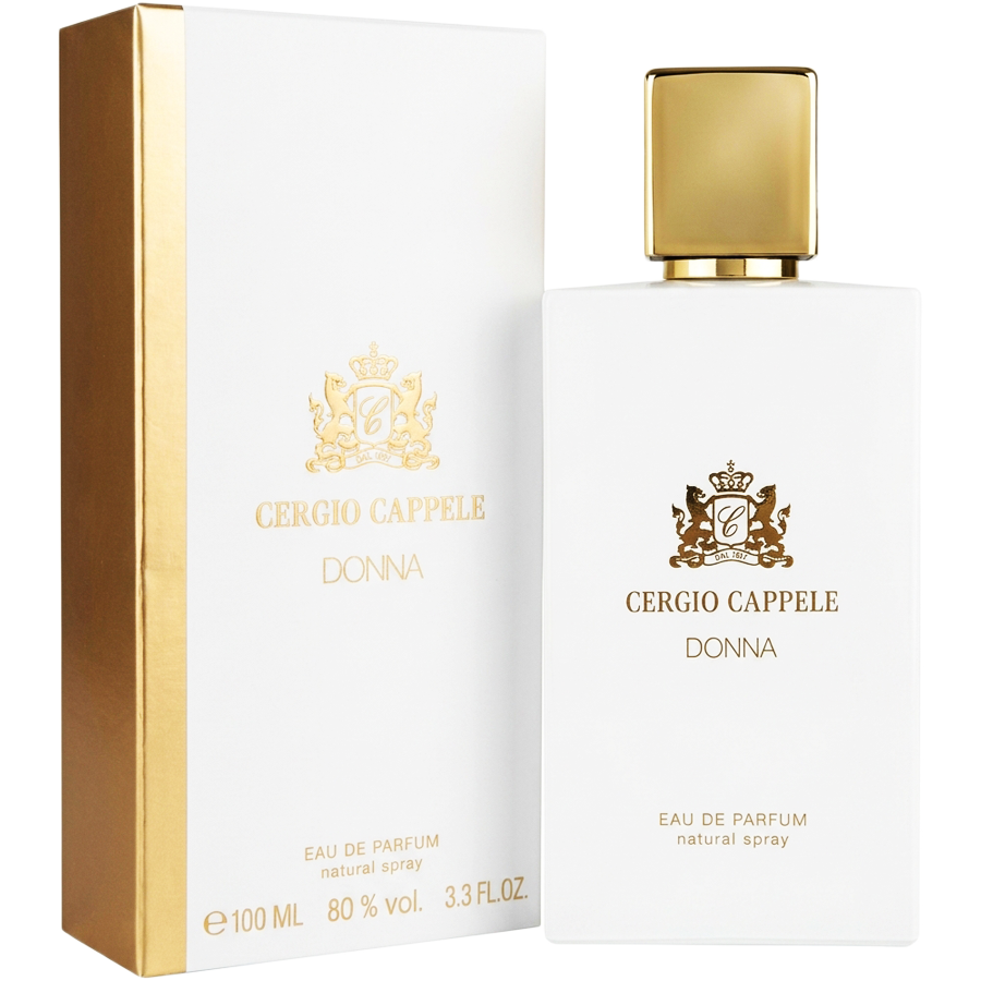 ادو پرفیوم زنانه دونا از برند سرجیو کاپله (Cergio Cappelle Donna EDP 100ml) اورجینال - سرجیو کاپل دونا