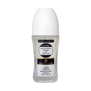 مام دئودورانت اینویزیبل بلک اند وایت زنانه وودلایک 75ml