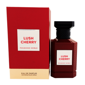 عطر لاش چری از برند فراگرنس ورد (Fragrance World Lush Cherry Eau De Parfum 80ml)