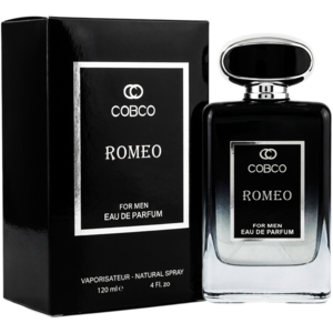 ادو پرفیوم رومئو فور من از برند کوبکو (Cobco Romeo for men EDP 120ml) رومئو کوبکو اورجینال
