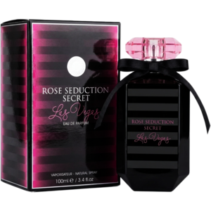ادو پرفیوم رز سداکشن سکرت لاس وگاس از برند فراگرنس ورد (Fragrance World Rose Seduction Secret Las Vegas EDP 100ml) بامبشل نیویورک فراگرنس - بامبشل مشکی فراگرنس